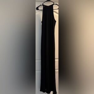 Ralph Lauren Elegant Black Sleeveless Maxi Formal/Cocktail Dress